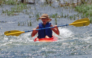 kayaking fun