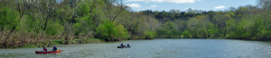Spring canoeing