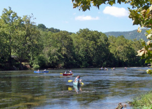 Shenandoah canoeing
