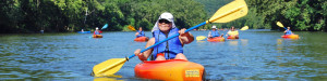 kayaking with Shenandoah River Outfitters near Luray Caverns