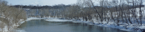 The Shenandoah River in Winter