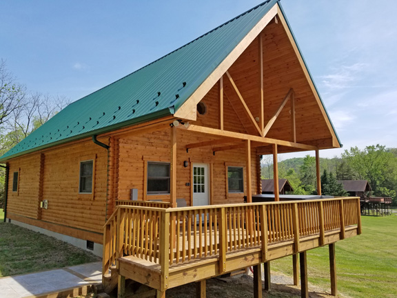 Rental Log Cabins Shenandoah River Luray Va