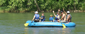 rafting the Shenandoah