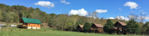 Four river log cabins Luray VA