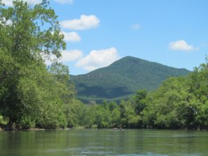 Kennedy Peak from river