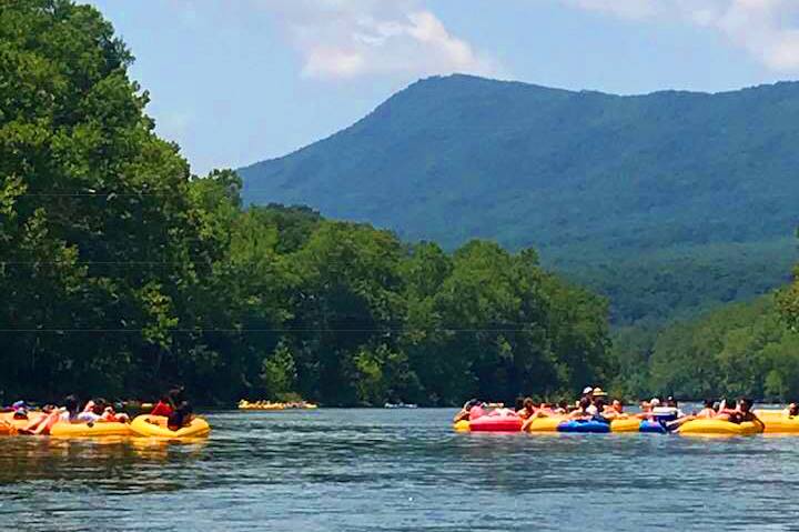 Tubing the Shenandoah River